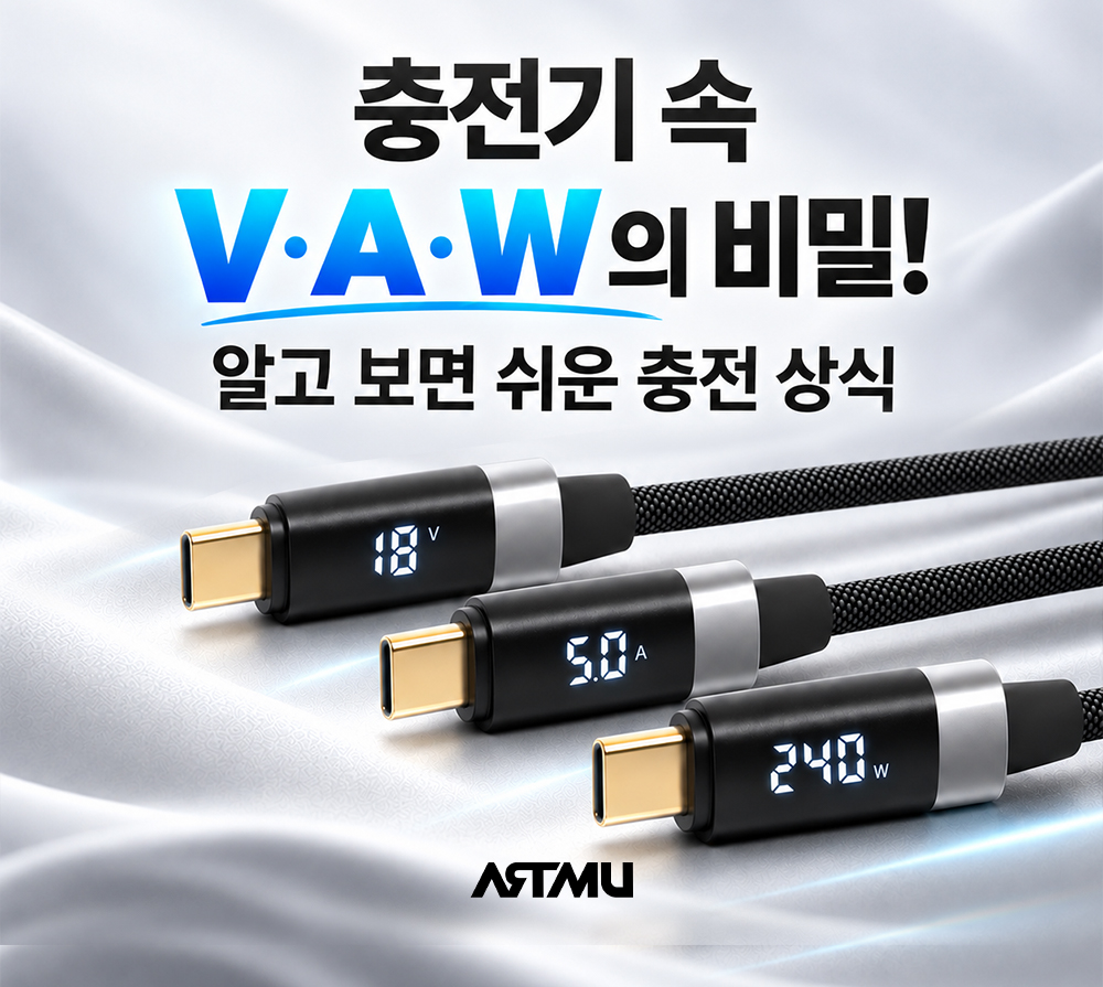 전압·전류·전력, 뭐가 다를까? V·A·W로 알아보는 고속충전의 원리 | ARTMU