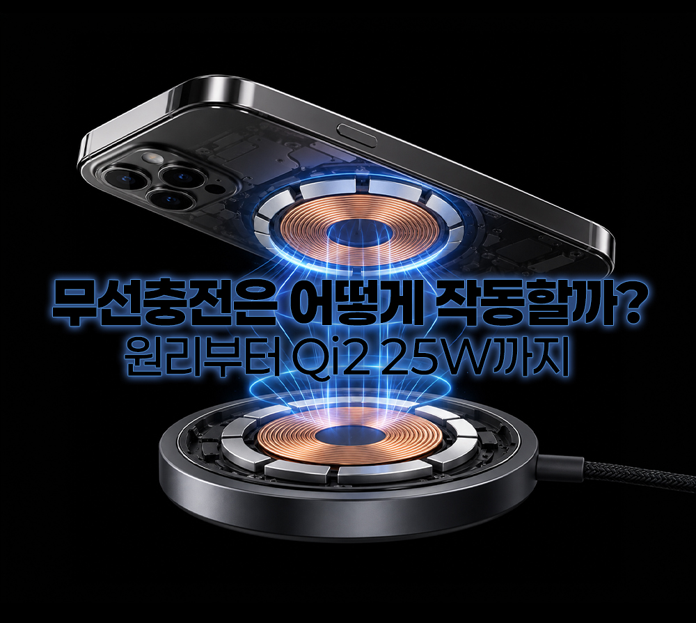 무선충전 기술 가이드｜전자기 유도·Qi2·25W 충전 조건 정리 | ARTMU